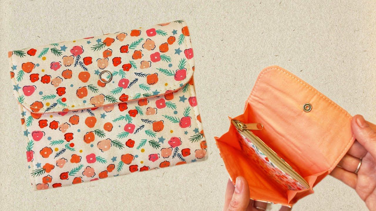 ШЬЮ МИНИ КОШЕЛЁК #шьюсама #мастеркласс