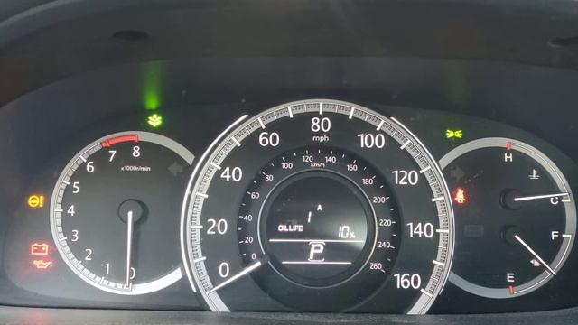 Honda Accord Oil Maintenance Light 2014 Reset and Clear to 100% смотреть онлайн