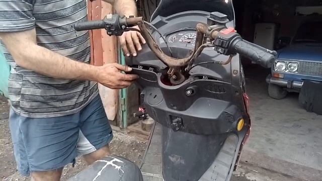 Viper - Victopy 150 Замена (Восстановление) траверсы. видео №-2 смотреть онлайн