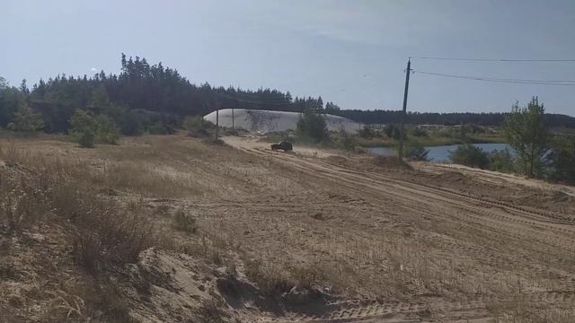 OFF-ROAD NIVA 4Х4 На покатушках в песчаном карьере Безлюдовки (Харьков) смотреть онлайн