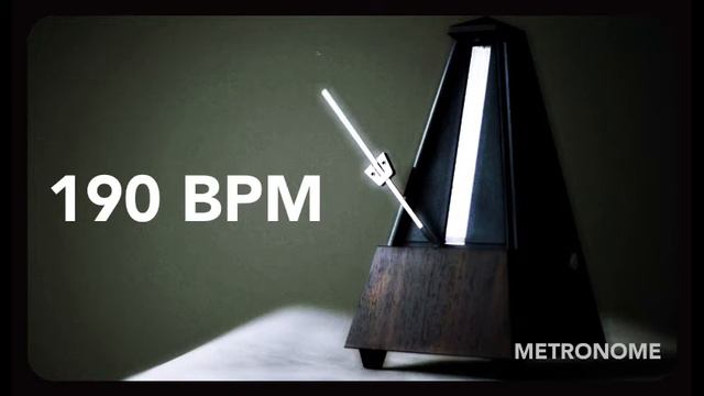 Metronome - 190 BPM | Metrónomo