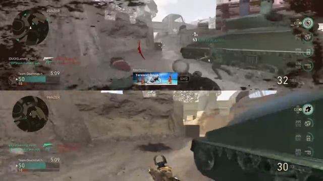 Call of Duty WWII Team Deathmatch Splitscreen #374 смотреть онлайн