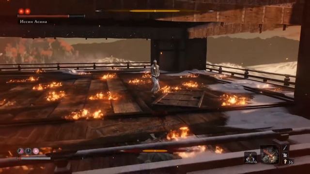 Sekiro [НГ0] Эмма и Иссин Асина без бафов и с МИНИМУМОМ протеза смотреть онлайн