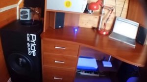 Автомобильный сабвуфер дома