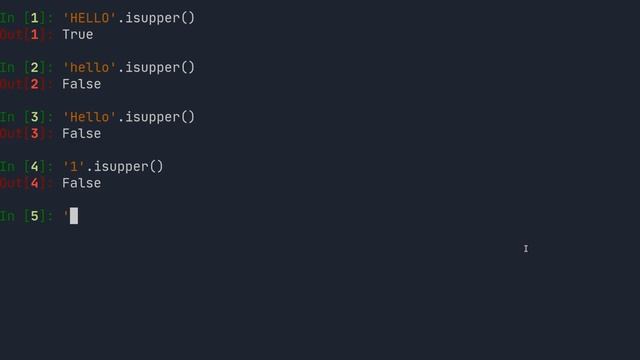 The str.isupper method - 1 Minute Python Tutorial смотреть онлайн