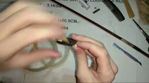 Замена волоса на смычке