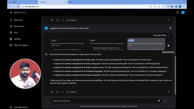 Google's BARD AI से ✅Complete करे 1000 Subscribers & 4000 Hrs Watchtime смотреть онлайн