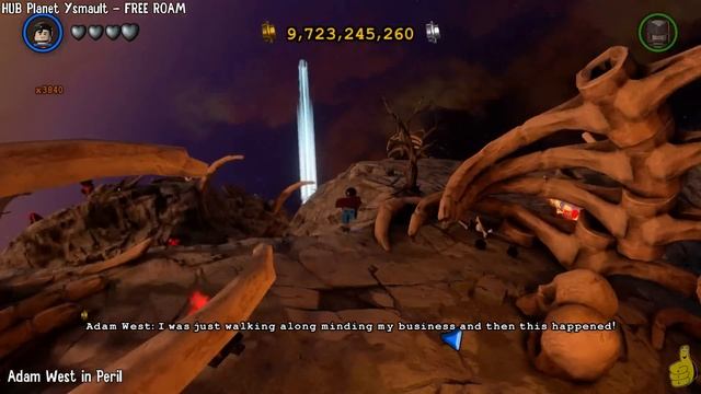 Lego Batman 3 Beyond Gotham: HUB Planet Ysmault FREE ROAM (All Collectibles) - HTG смотреть онлайн