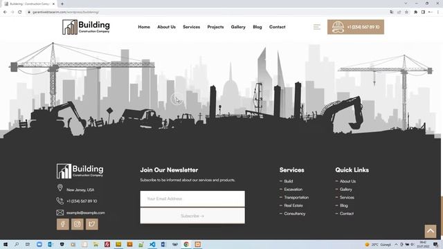 Buildering - Construction Company WordPress Theme смотреть онлайн