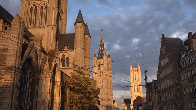 Historic Ghent, Belgium [Amazing Places 4K] смотреть онлайн