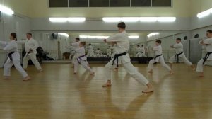 Heian Yondan / Хэйан Йондан медленно под счёт с комментариями