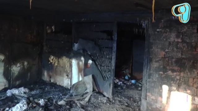 25.01.17 В Петропавловске в мкр. Береке сгорел частный жилой дом (М) смотреть онлайн