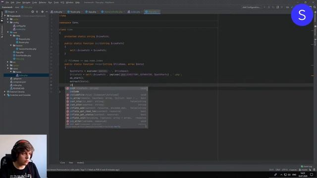 Создаем свой фреймворк для разработки приложений смотреть онлайн