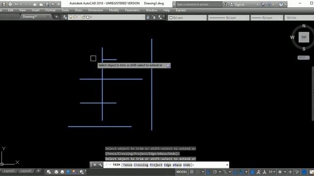 #11 || HOW TO TRIM AND EXTEND SIMULTANEOUSLY IN AutoCAD/ Advanced condition || in hindi and urdu || смотреть онлайн