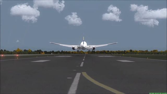 Awesome Landing at Paderborn LH 777-300ER [FSX] смотреть онлайн