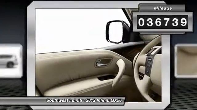 2012 Infiniti QX56 Houston Texas 14X8262A смотреть онлайн