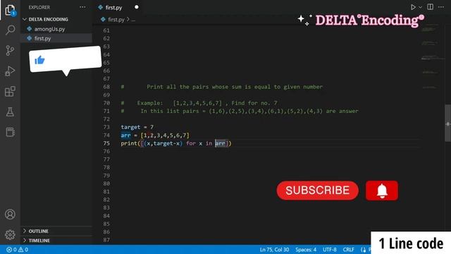 5 Highly Efficient Programs in 1 line code | Python Tricks for Maximum Productivity смотреть онлайн