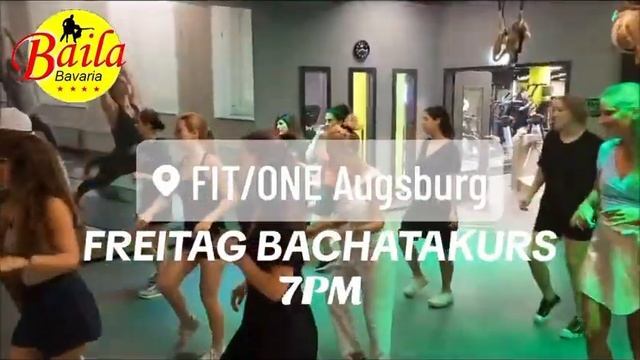Bachata Footwork Augsburg für Alls Levels im FIT/ONE смотреть онлайн