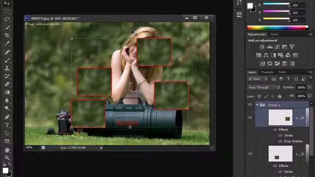 11 Adobe Photoshop Cs6 tutorial in bangla Move tool смотреть онлайн