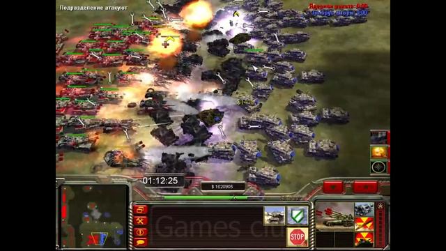 Generals 100 Шайтан против 100 Кара Курт C&C Generals Contra 007 смотреть онлайн