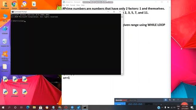PYTHON:How to find prime numbers between the given range using WHILE LOOP смотреть онлайн