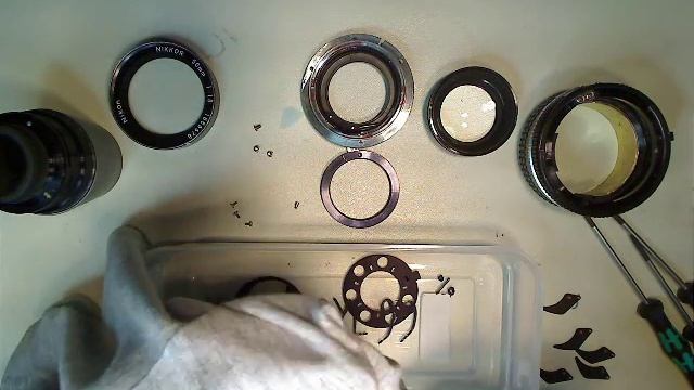 Cleaning aperture blades in Nikon Nikkor 50mm 1:1.8 Ai_______Motion Lapse film смотреть онлайн