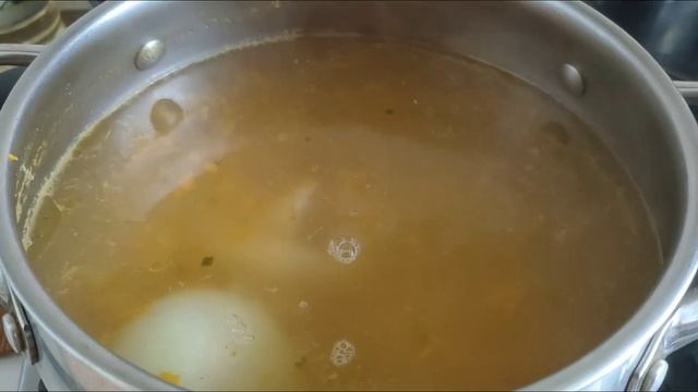 Быстрый куриный суп