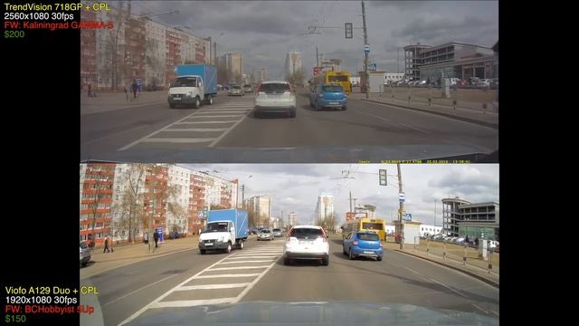 Viofo A129 Duo / TrendVision 718GP DAY/День смотреть онлайн