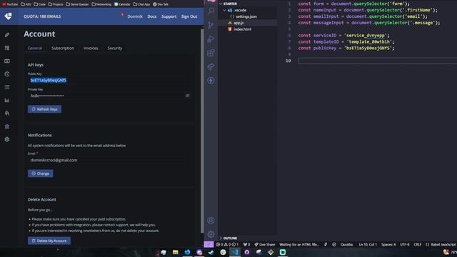 JavaScript Email Sending Made Easy with EmailJS смотреть онлайн