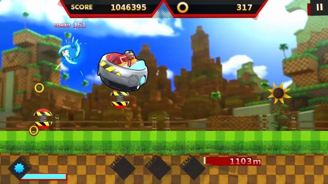Shadow plays Sonic Runners Reloaded! смотреть онлайн