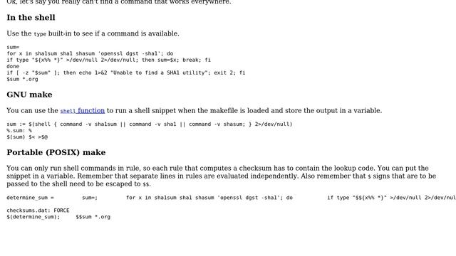 How can a makefile detect whether a command is available in the local machine? (4 Solutions!!) смотреть онлайн