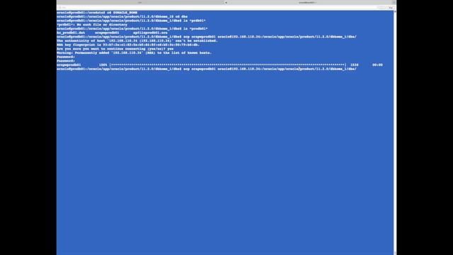 Clone Oracle datafiles without RMAN смотреть онлайн