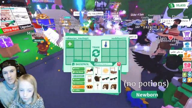 Adopt Me Roblox - FACE REVEAL - Offers for candy cannon - offers for nfr golden unicorn смотреть онлайн