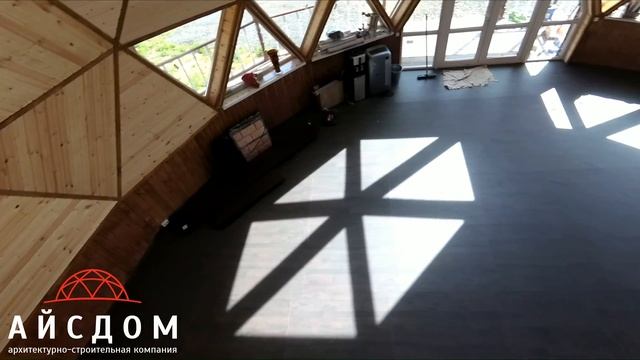 Обзор купольного дома в Московской области, Айсдом.рф смотреть онлайн