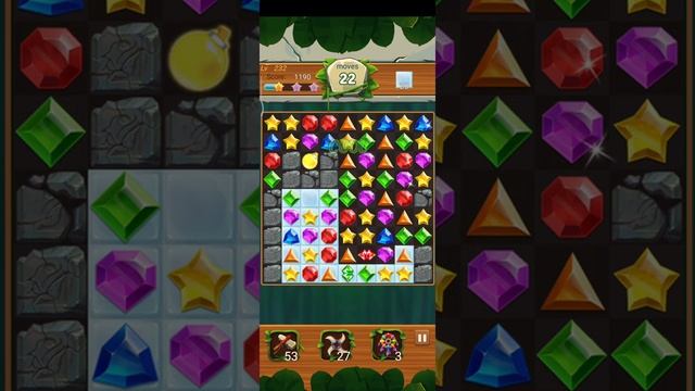 Jewels Jungle ? Level 232 ⭐⭐ 2021 - Jewels & Gems Match 3 Puzzle no Booster ? Android Gameplay ✅ смотреть онлайн