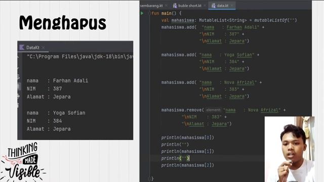 Contoh Program Array, Bublesort, dan list pada Kotlin смотреть онлайн