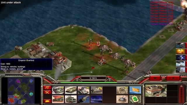 Command Conquer Generals Zero Hour China Tank Generals 1 vs 5 China Tank Generals (Bay Of Pigs) смотреть онлайн