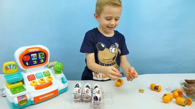 Злые Птички Киндер Сюрпризы. Распаковываем много Киндеров Angry Birds смотреть онлайн