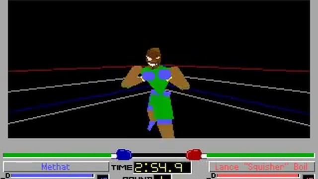 DOS - 4D Sport Boxing (1991, Mindscape) смотреть онлайн