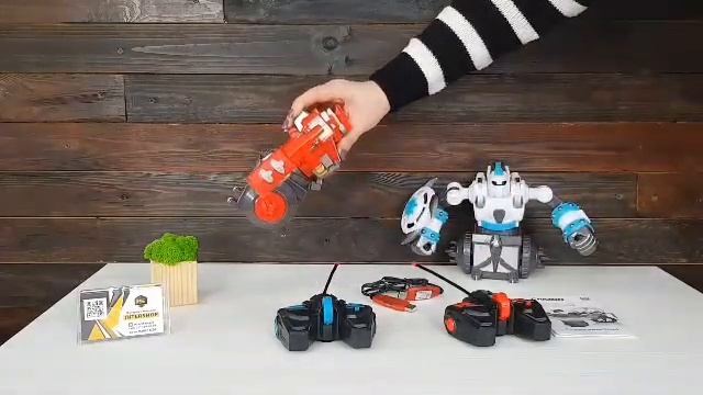Роботы для боя на радиоуправлении CRAZON 2 шт смотреть онлайн