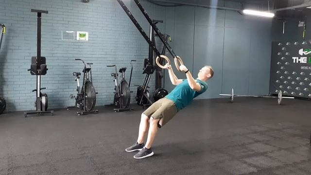 Горизонтальные подтягивания на кольцах смотреть онлайн