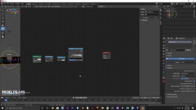 blender 2.8 tutorial: Evee shadow catcher смотреть онлайн