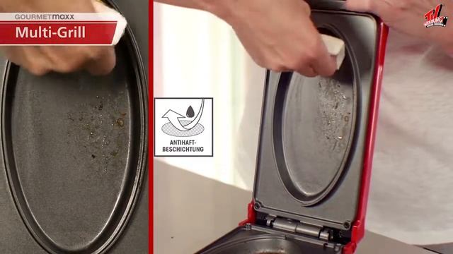 Мульти гриль Gourmetmaxx 700W смотреть онлайн