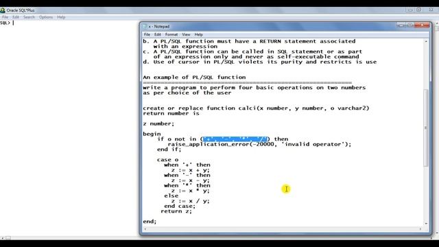 PL SQL Function - User Defined Functions in PLSQL - Functions in Oracle - Create function in PLSQL смотреть онлайн