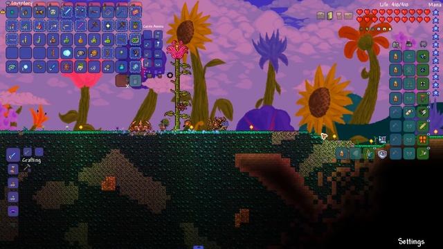 Terraria Chosens Mod Pack EP13 Vinewrath Bane Boss + Old One's Army смотреть онлайн