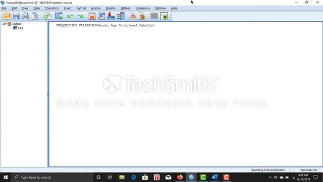 How to do Frequency analysis in SPSS смотреть онлайн