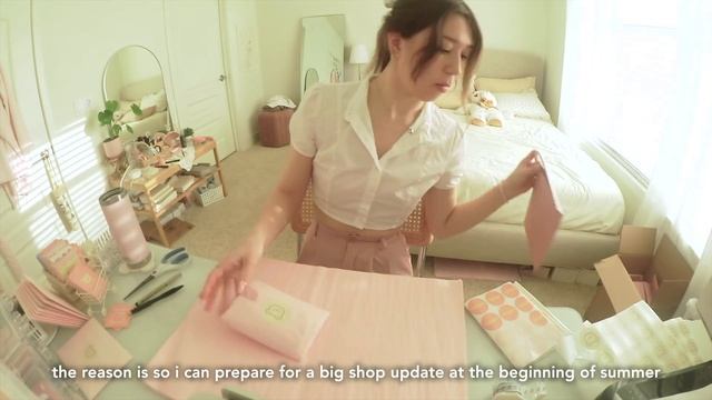 SMALL BUSINESS GUIDE ?️? aesthetic stationery shop: desk tour, how i pack orders, supplies & apps смотреть онлайн