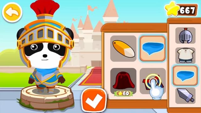 【New】Super Panda Knight's Mission | Panda's Jewel Hunt | Logic Game for Kids|BabyBus Game смотреть онлайн