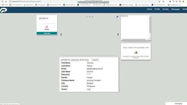 Struts 2 Project - Community Portal смотреть онлайн
