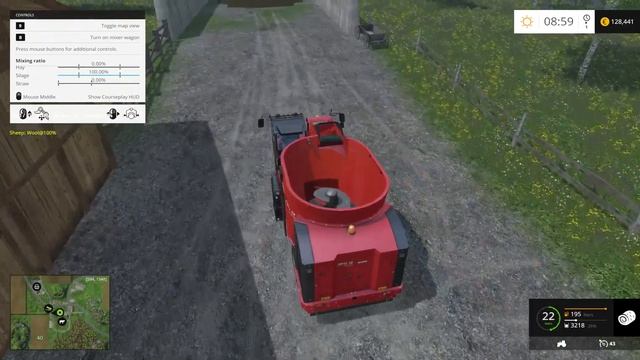 Farming Simulator 15 - Season 1 - Episode 57 - Making Mixed Ration!! смотреть онлайн